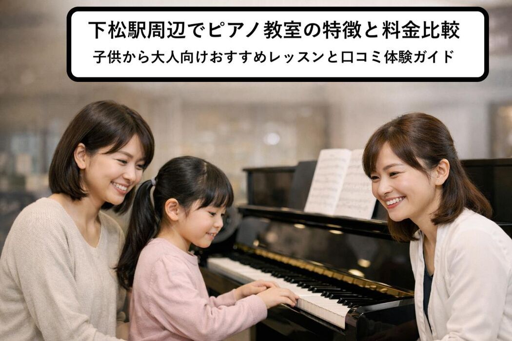 下松駅周辺でピアノ教室の特徴と料金比較｜子供から大人向けおすすめレッスンと口コミ体験ガイド